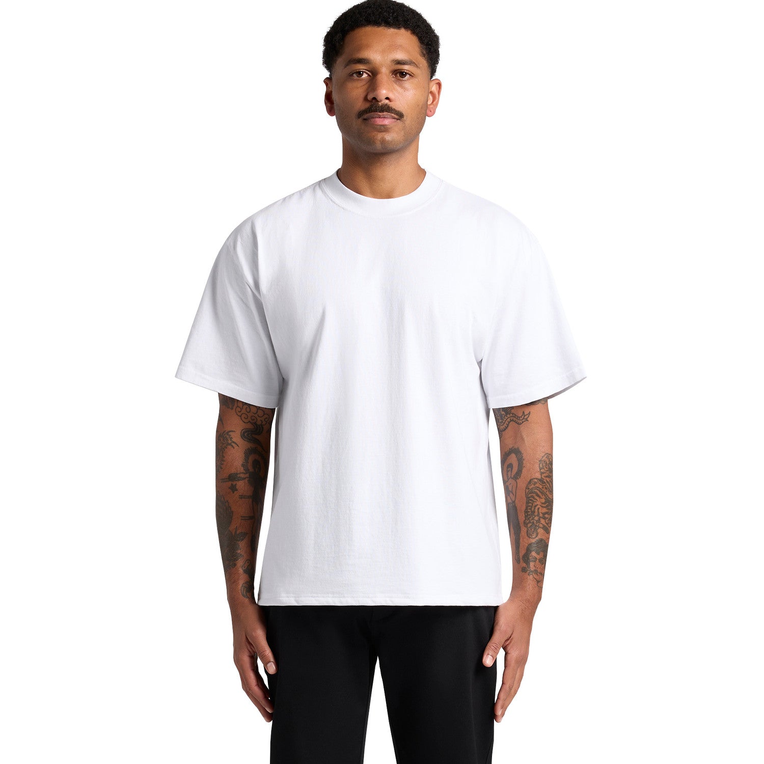 Heavy Faded Minus Tee [-5cm] 5086