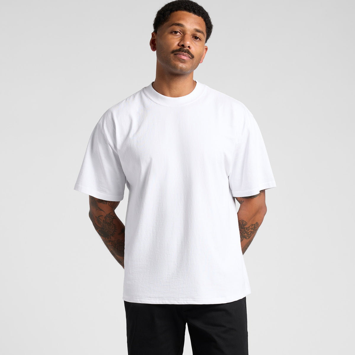 Heavy Faded Minus Tee [-5cm] 5086