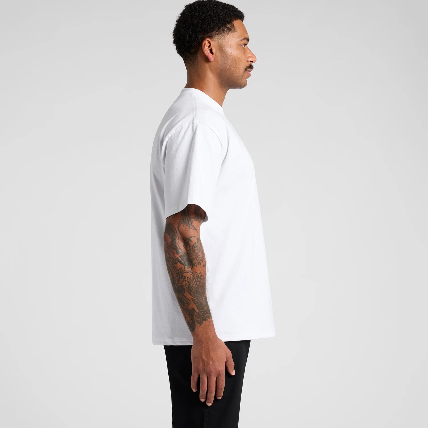 Heavy Faded Minus Tee [-5cm] 5086