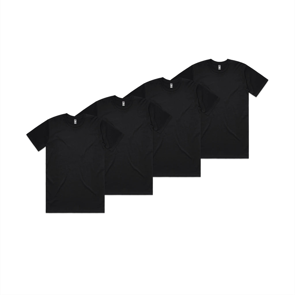 Black Classic Tee Bundle