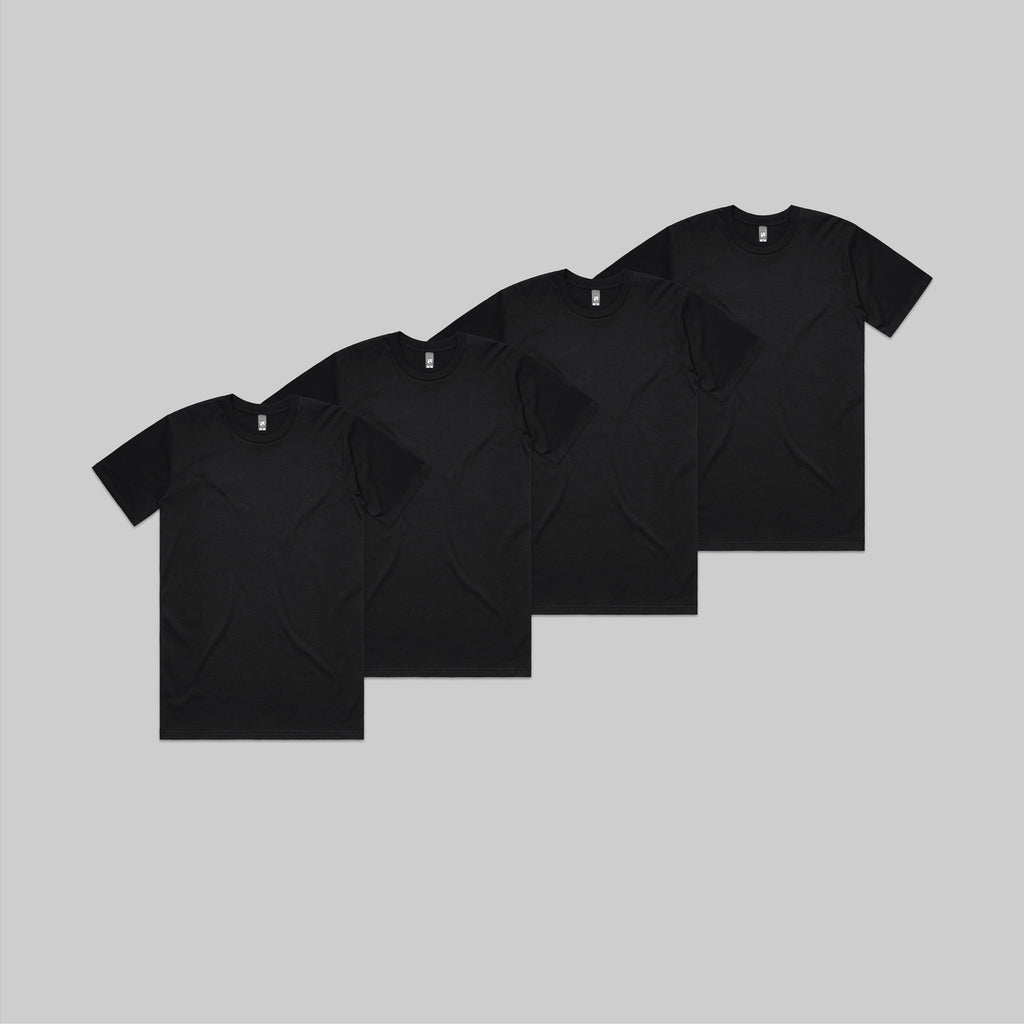 Black Classic Tee Bundle